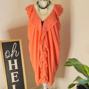 H&M Ruffle Dress Size 12